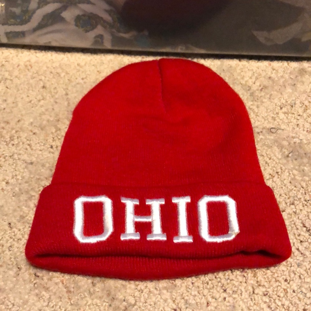 OHIO sock hat. Worn once!